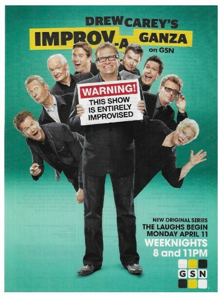 Carey, Drew / Improv-A Ganza | Magazine Ad | April 2011