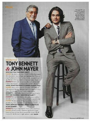 Mayer, John / Double Talk | Magazine Article | with Tony Bennett | April 2011