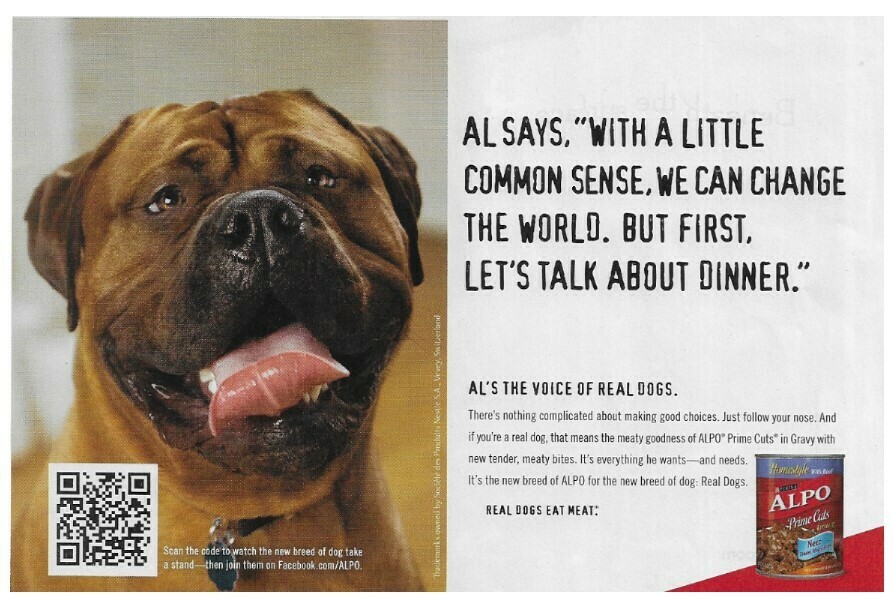 Alpo / Al's the Voice of Real Dogs / 2011