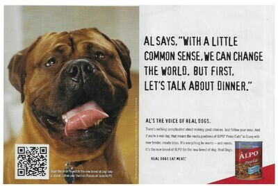 Alpo / Al's the Voice of Real Dogs / 2011