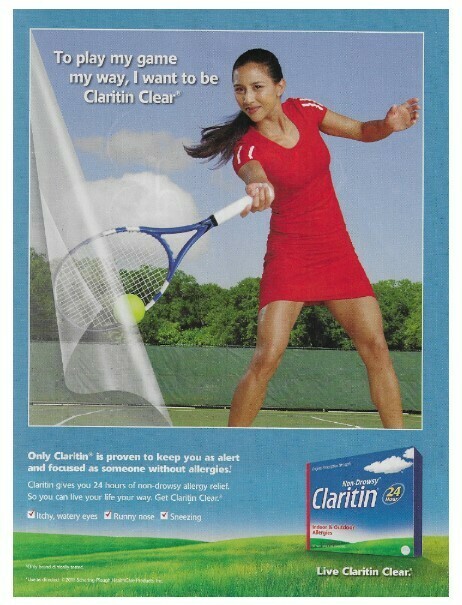 Claritin / Live Claritin Clear | Magazine Ad | April 2011