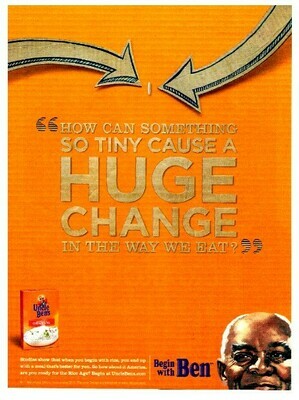 Uncle Ben&#39;s (Rice) / Begin With Ben | Magazine Ad | April 2011