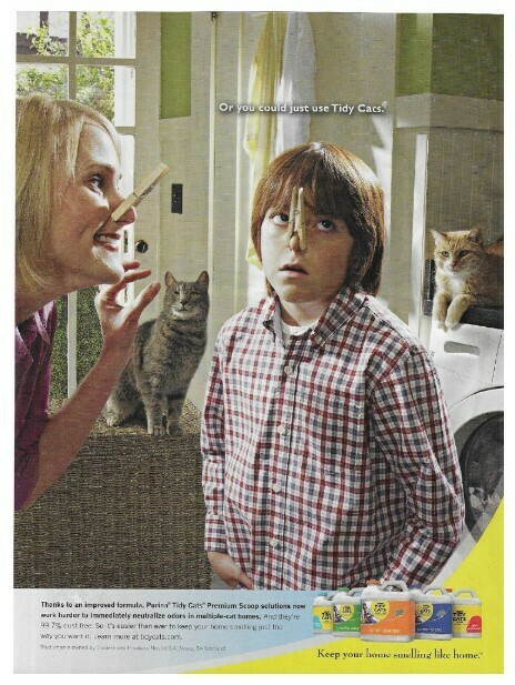 Tidy Cats / Premium Scoop - Keep Your Home Smelling Like Home | Magazine Ad | April 2011
