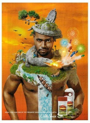 Old Spice / Komodo | Magazine Ad | April 2011