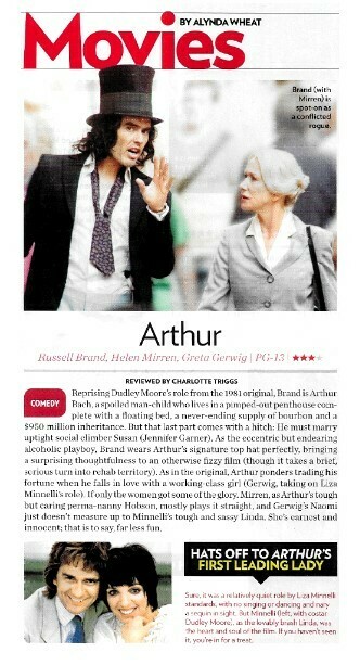 Brand, Russell / Arthur | Movie Review | April 2011