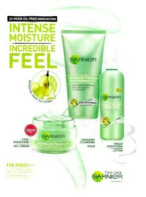 Garnier / Moisture Rescue | Magazine Ad | April 2011