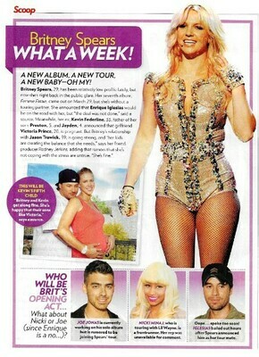 Spears, Britney / What a Week! | Magazine Article | April 2011