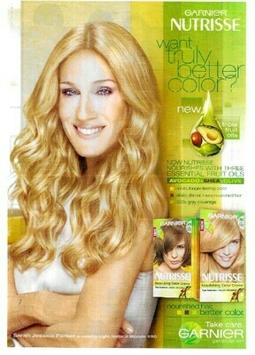 Parker, Sarah Jessica / Garnier (Nutrisse) | Magazine Ad | April 2011