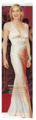 Stone, Sharon / In Christian Dior Gown (London) | Magazine Photo | March 2011