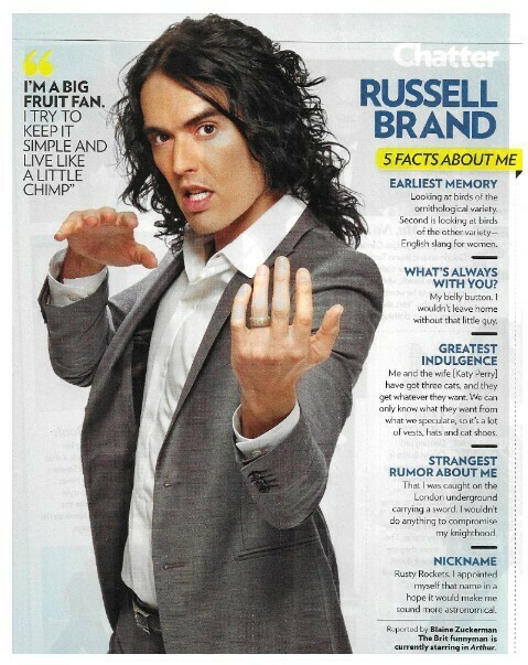 Brand, Russell / 5 Facts About Me / 2011