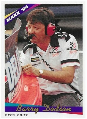 Dodson, Barry / Darwal, Inc. | Maxx #141 | Auto Racing Trading Card | 1994