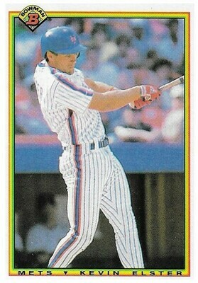 Elster, Kevin / New York Mets | Bowman #137 | Baseball Trading Card | 1990