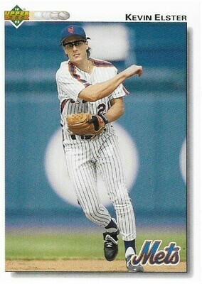Elster, Kevin / New York Mets | Upper Deck #385 | Baseball Trading Card | 1992