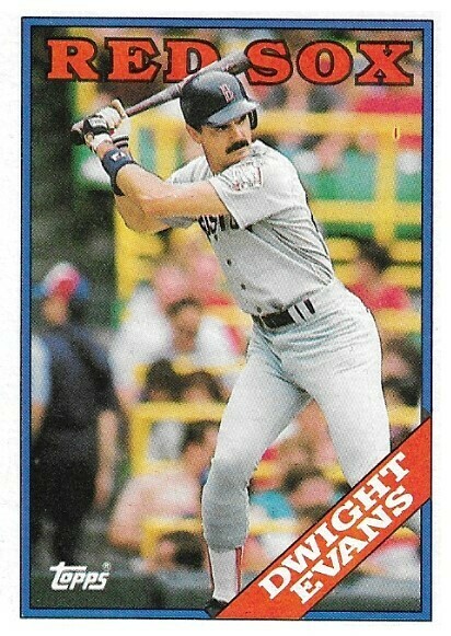 Evans, Dwight / Boston Red Sox | Topps #470 | Baseball Trading Card | 1988