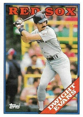 Evans, Dwight / Boston Red Sox | Topps #470 | Baseball Trading Card | 1988