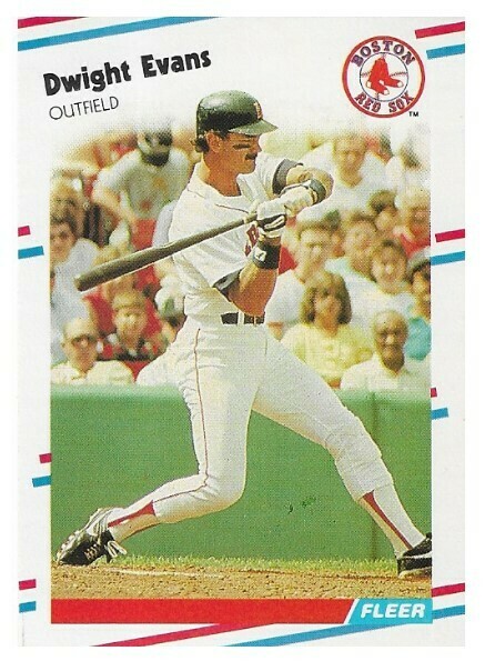 Evans, Dwight / Boston Red Sox | Fleer #351 | Baseball Trading Card | 1988
