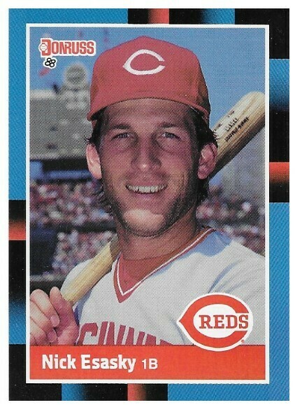 Esasky, Nick / Cincinnati Reds | Donruss #413 | Baseball Trading Card | 1988