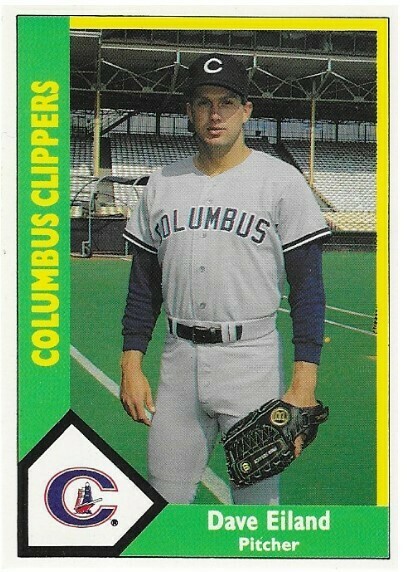Eiland, Dave / Columbus Clippers | CMC #202 | Baseball Trading Card | 1990 | International League