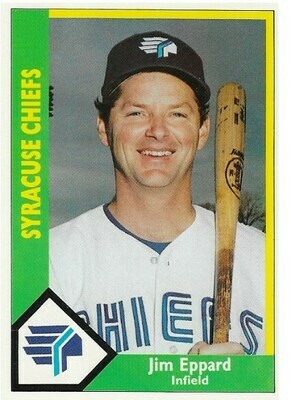 Eppard, Jim / Syracuse Chiefs | CMC #339 | Baseball Trading Card | 1990 | International League