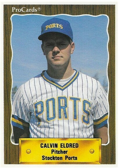 Eldred, Cal / Stockton Ports | ProCards #2178 | Baseball Trading Card | 1990 | California League