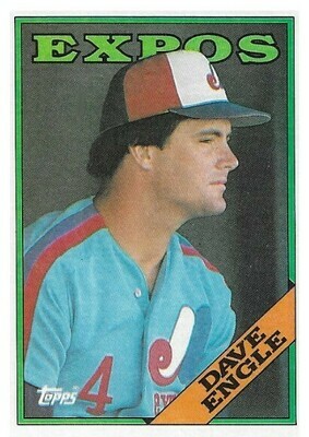 Engle, Dave / Montreal Expos | Topps #196 | Baseball Trading Card | 1988