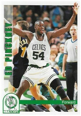 Pinckney, Ed / Boston Celtics | NBA Hoops #18 | Basketball Trading Card | 1992-93