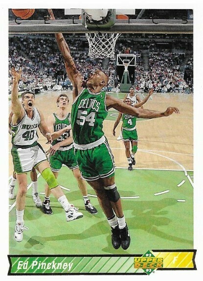 Pinckney, Ed / Boston Celtics | Upper Deck #257 | Basketball Trading Card | 1992-93