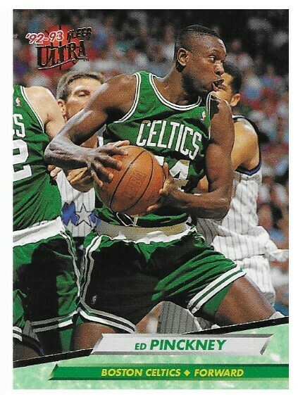 Pinckney, Ed / Boston Celtics | Ultra #16 | Basketball Trading Card | 1992-93