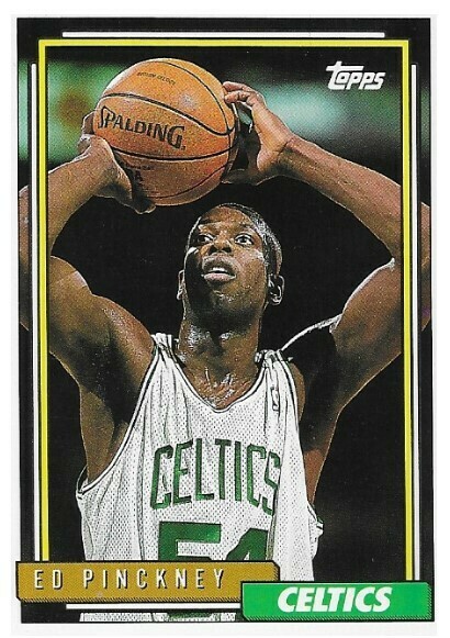 Pinckney, Ed / Boston Celtics | Topps #231 | Basketball Trading Card | 1992-93