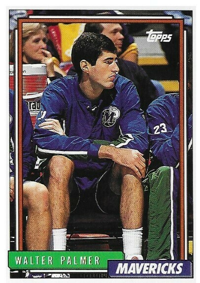 Palmer, Walter / Dallas Mavericks | Topps #246 | Basketball Trading Card | 1992-93 | Rookie Card