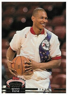 Payne, Kenny / Philadelphia 76ers | Stadium Club #157 | Basketball Trading Card | 1992-93