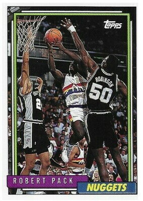 Pack, Robert / Denver Nuggets | Topps #366 | Basketball Trading Card | 1992-93