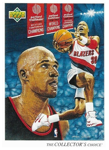 Porter, Terry / Portland Trail Blazers | Upper Deck #60 | Basketball Trading Card | 1992-93 | Checklist