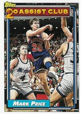 Price, Mark / Cleveland Cavaliers | Topps #218 | Basketball Trading Card | 1992-93 | 20 Assist Club