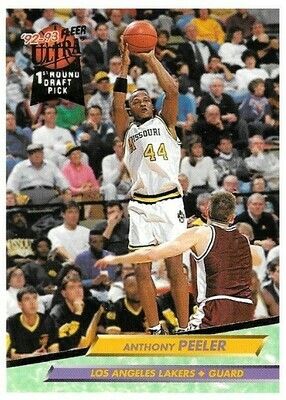 Peeler, Anthony / Los Angeles Lakers | Ultra #196 | Basketball Trading Card | 1992-93 | Rookie Card | Draft Pick