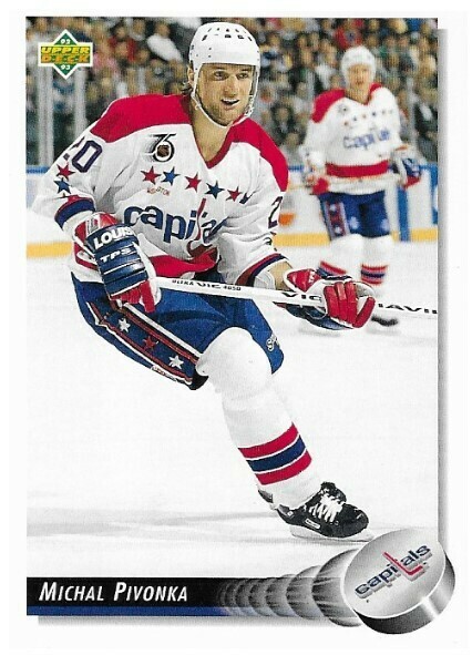 Pivonka, Michal / Washington Capitals | Upper Deck #261 | Hockey Trading Card | 1992-93