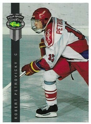 Petrovicky, Robert / Czechoslovakia | Classic (Four Sport) #156 | Hockey Trading Card | 1992
