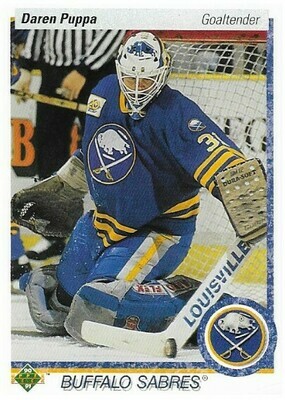 Puppa, Daren / Buffalo Sabres | Upper Deck #166 | Hockey Trading Card | 1990-91