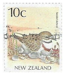 New Zealand / 1988 | Branded Dotterel (10 c)