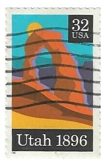 United States / 1996 | Utah Statehood (32 Cents)