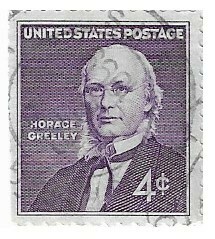 United States / 1961 | Horace Greeley (4 Cents)