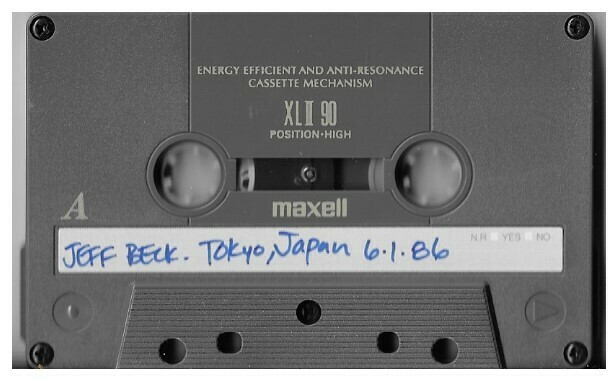 Beck, Jeff / Tokyo, Japan - June 1, 1986 | with The Who Bonus