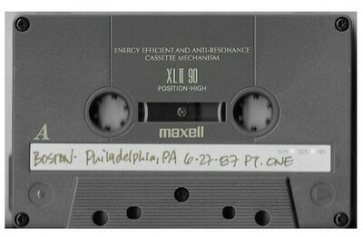 Boston / Philadelphia, PA (The Spectrum) - June 27, 1987 | Part 1