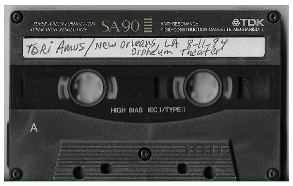 Amos, Tori / New Orleans, LA (Orpheum Theater) - August 11, 1994