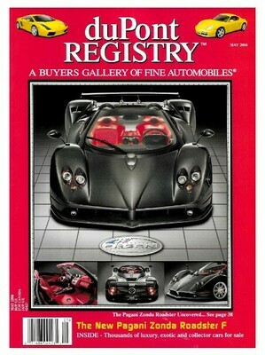 DuPont Registry / The New Pagani Zonda Roadster F | May 2006