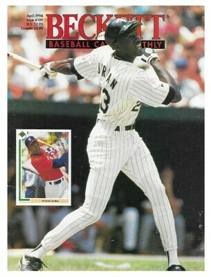 Beckett - Baseball Card Monthly / Michael Jordan | April 1994