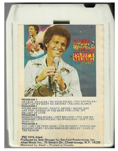 Vinton, Bobby / Party Music | Ahed TV8-177604 | 1976