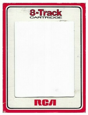 RCA / Red-White-Black | Record Company Sleeve for 8-Track Tape