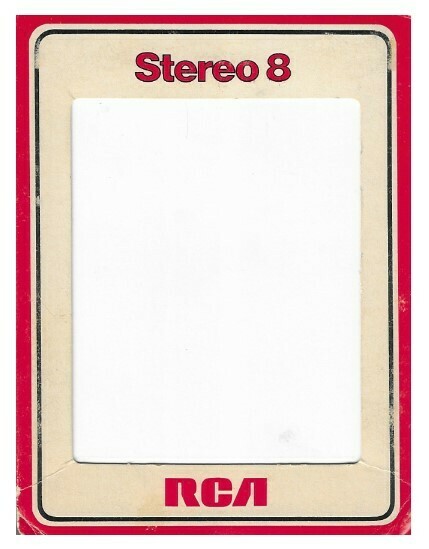 RCA / Red-White-Black | Record Company Sleeve for 8-Track Tape | Stereo 8