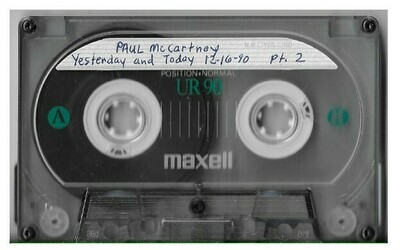 McCartney, Paul / Yesterday and Today (Radio Show) - December 16, 1990 | Part 2
